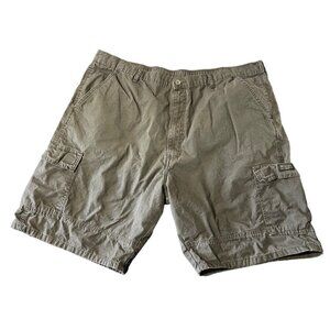 Wrangler Men's  Ripstop Cargo Shorts Size 42 Gray grey hiking